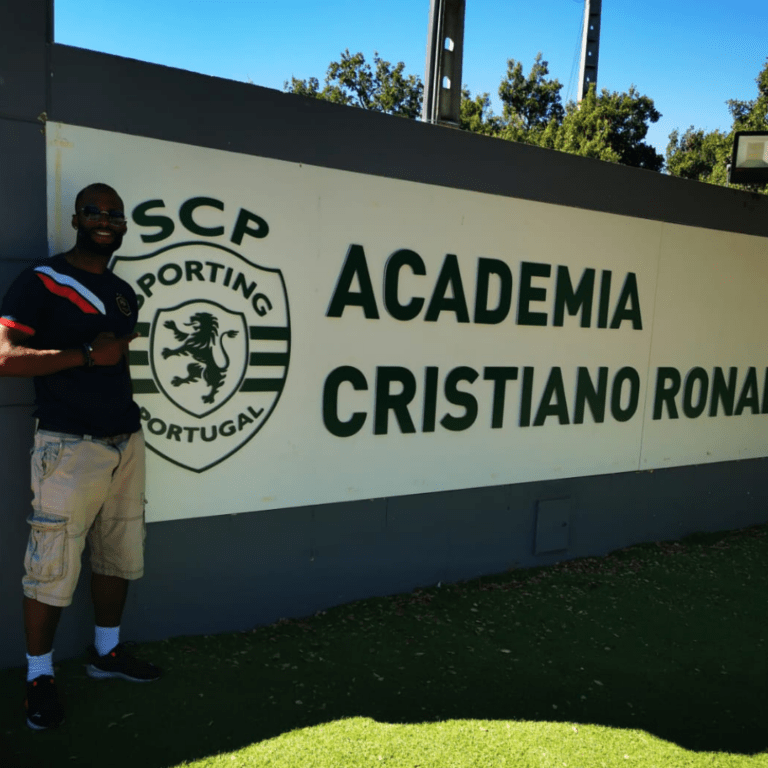 brayan à l'académie du sporting lisbonne