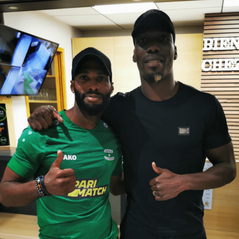 brayan avec florentin pogba