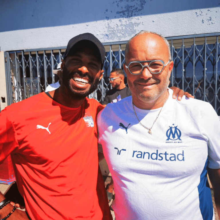 brayan avec le recruteur de marseille