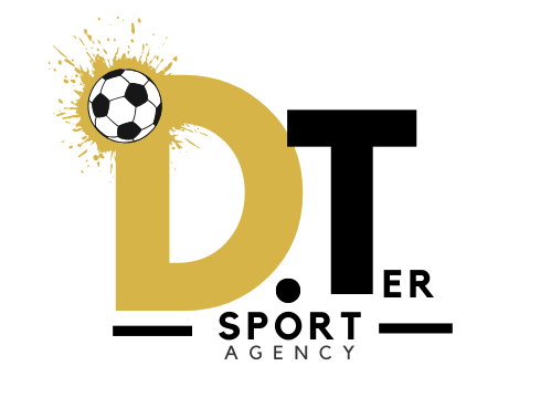 Logo dter sport agency pour les joueurs de football professionnels