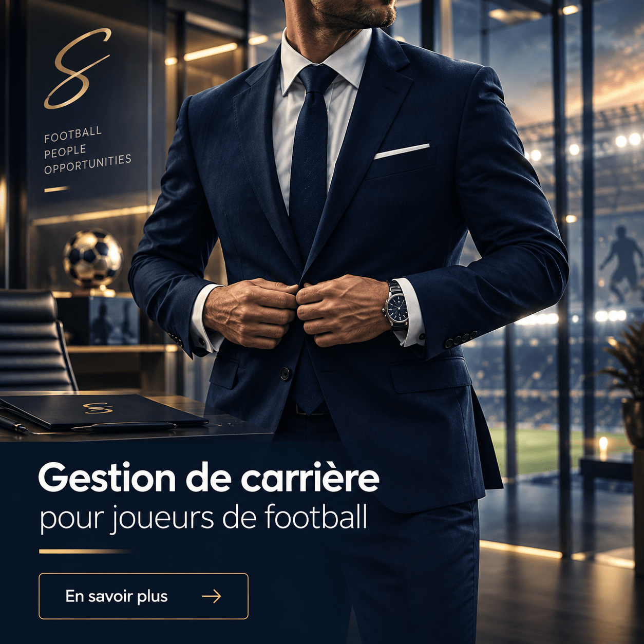 Gestion de carrière pour joueurs de football